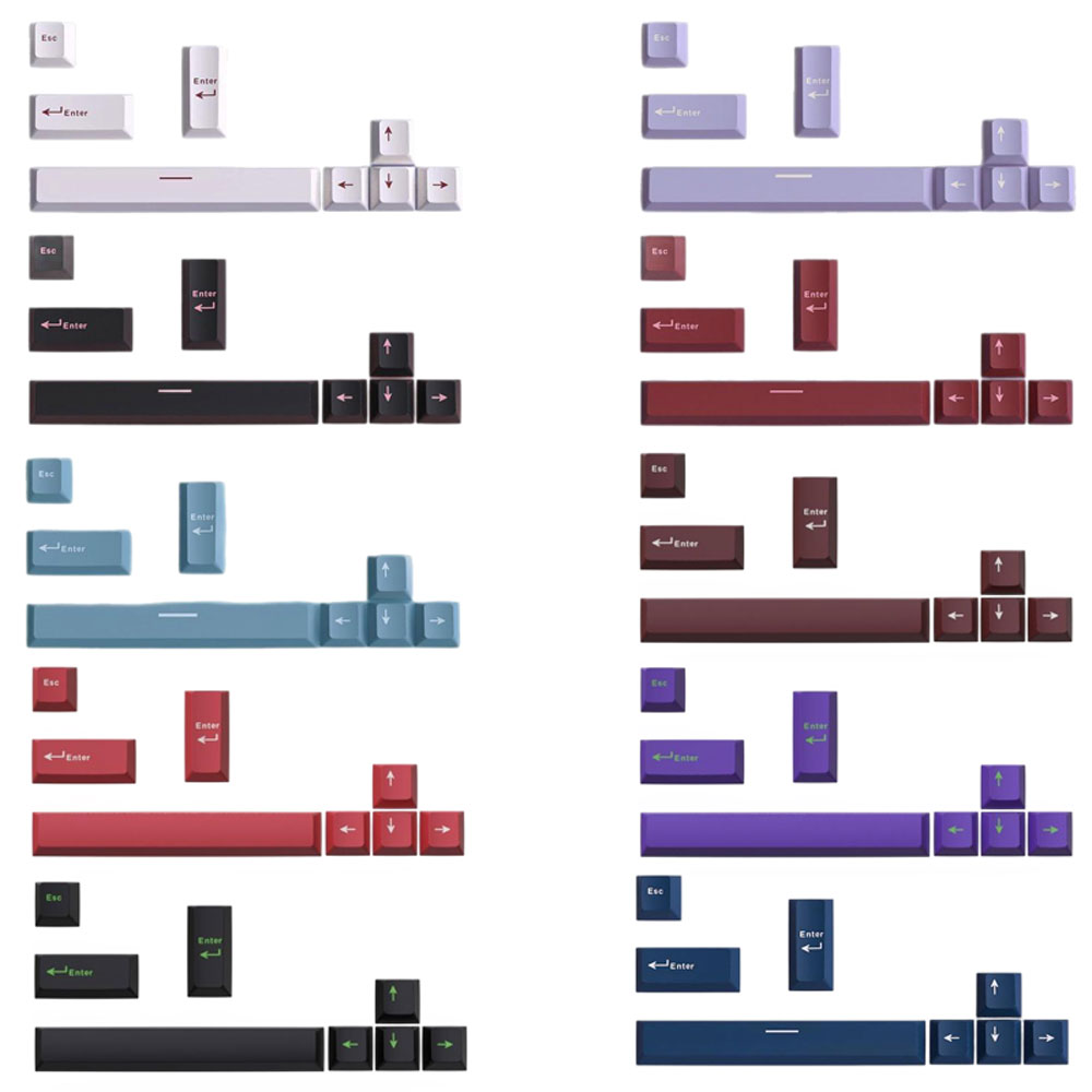 Gaming Accessories Aesthetic - Tastenkappen Cherry-Profil PBT-Keycaps für Mechanische Tastatur